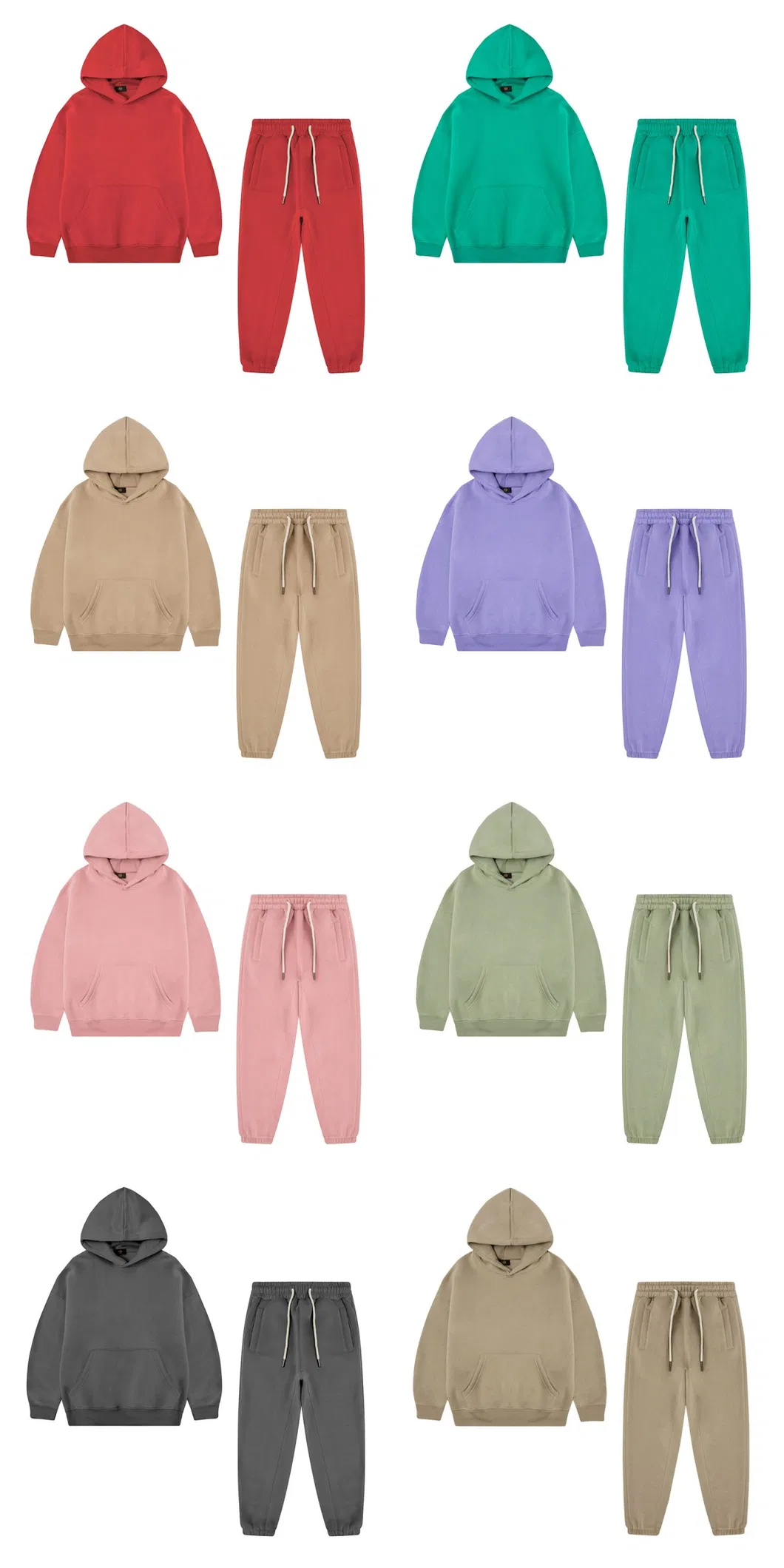 Ropa para Niños y Niñas Conjuntos de Sudaderas con Capucha de Manga Larga y Pantalones de Chándal Alta Calidad Ropa Infantil