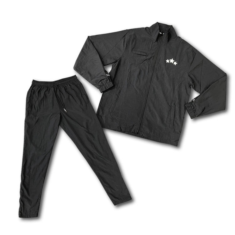 2026 Nueva llegada conjunto de jogging para hombres de secado rápido con camiseta y pantalones que absorben la humedad