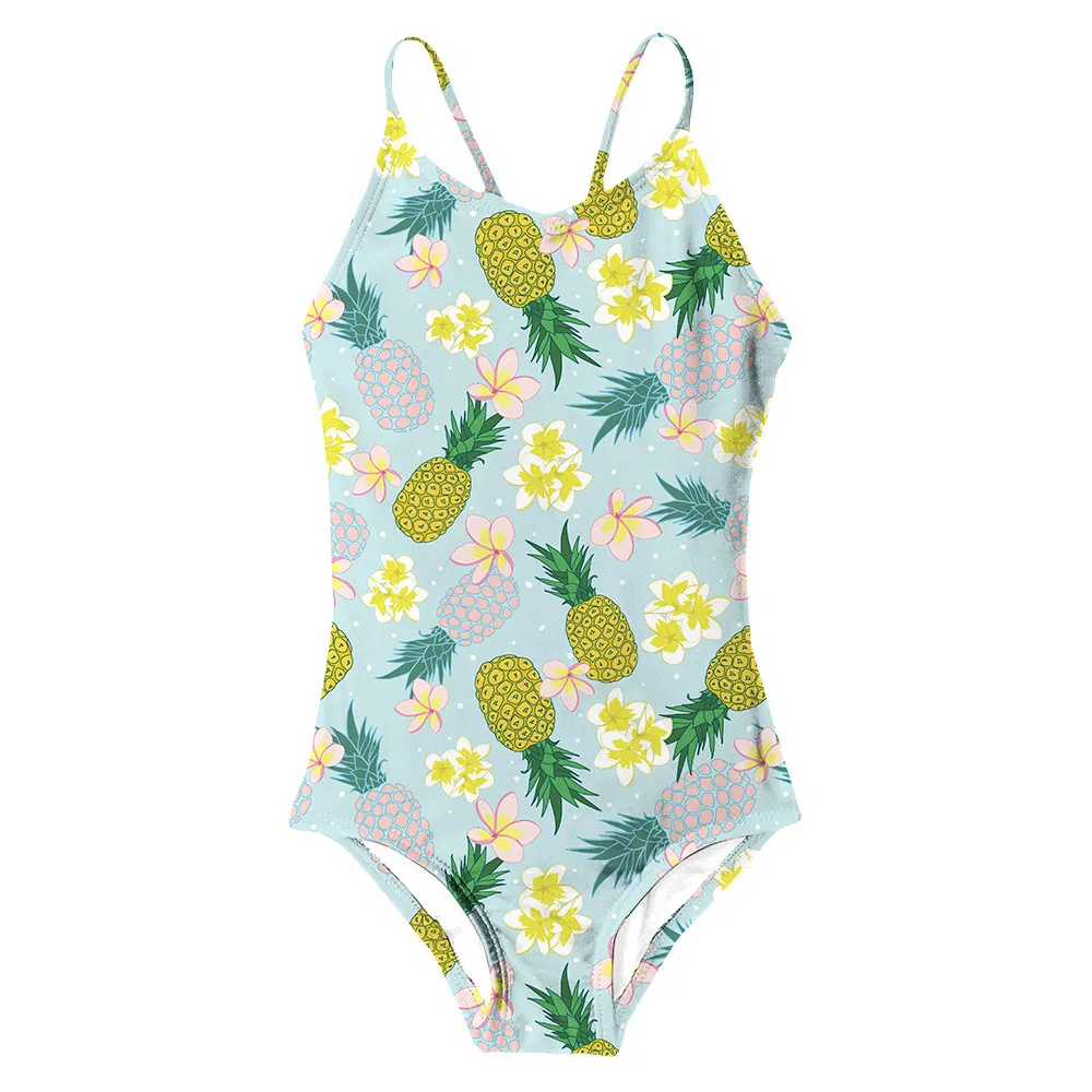 Detalle de traje de baño para niñas 2