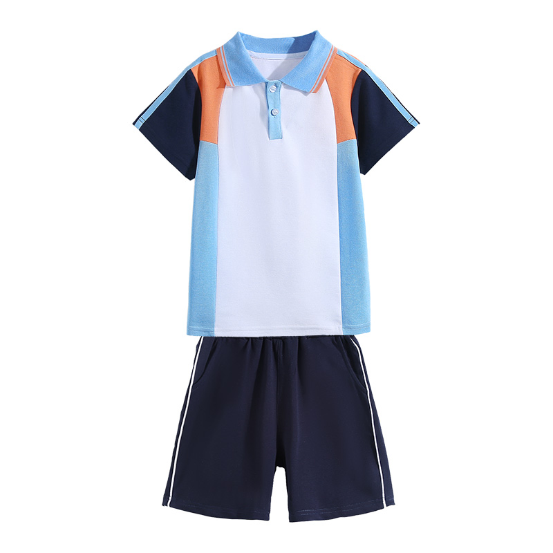 Uniforme escolar personalizado al por mayor para niños, unisex, con logotipo bordado o impreso