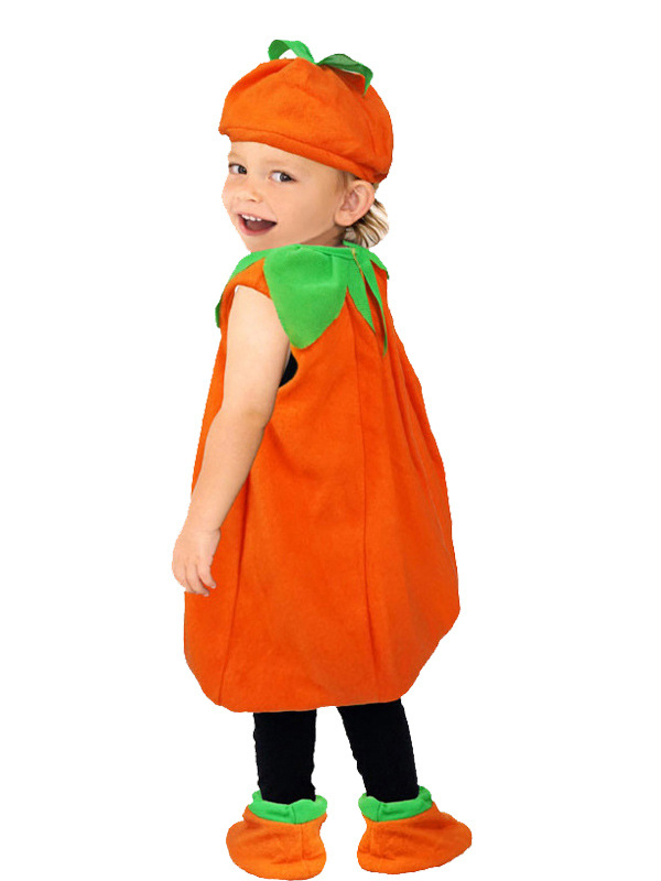 Ropa de Halloween para bebés, disfraz de calabaza, espectáculo de estilo, linda calabaza