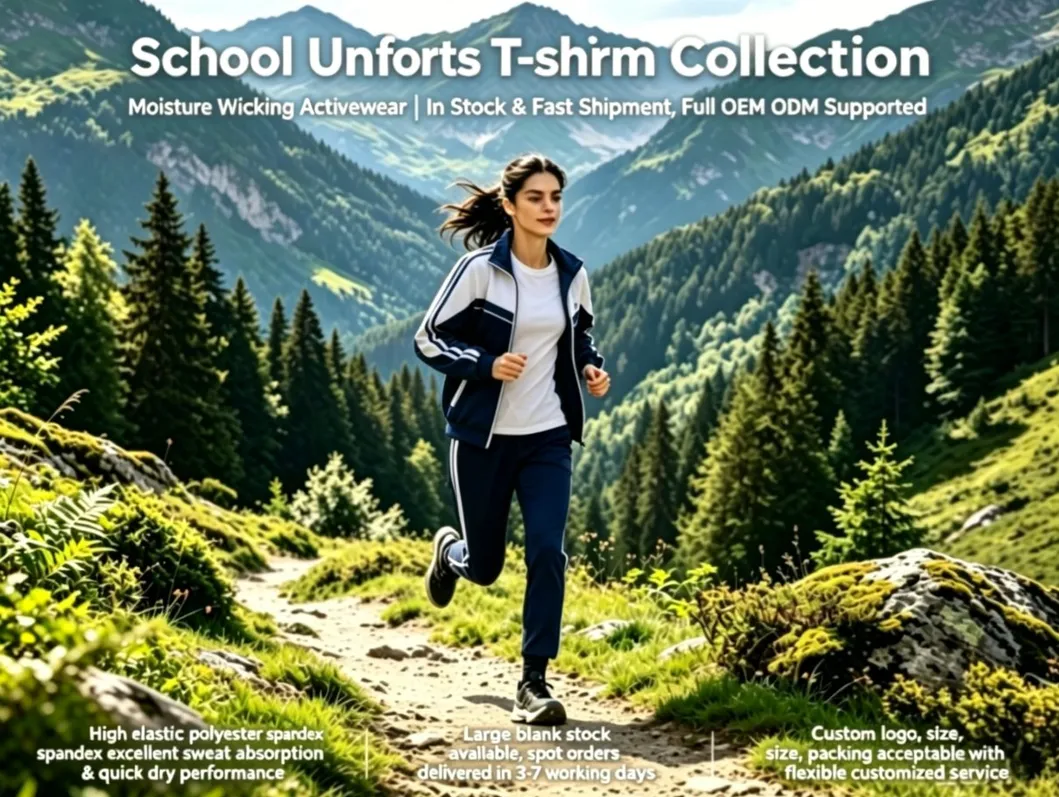 Uniforme escolar deportivo de alta calidad para niños, chándal de primavera y otoño para estudiantes
