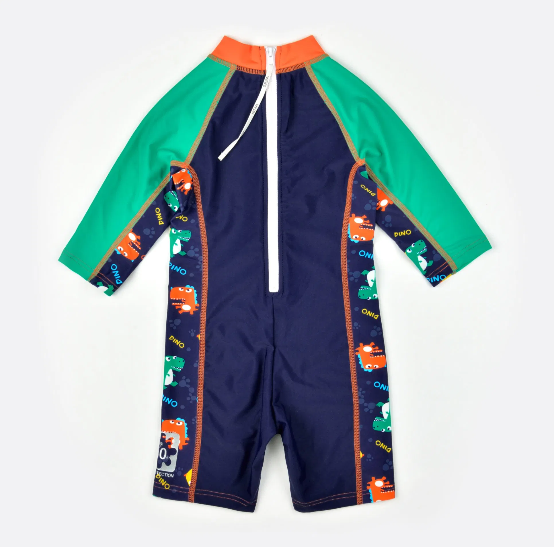 Personalización de Muestra Niños Monos Upf50+ Traje de baño Cartoon Dinosaurio Ropa de natación para niños