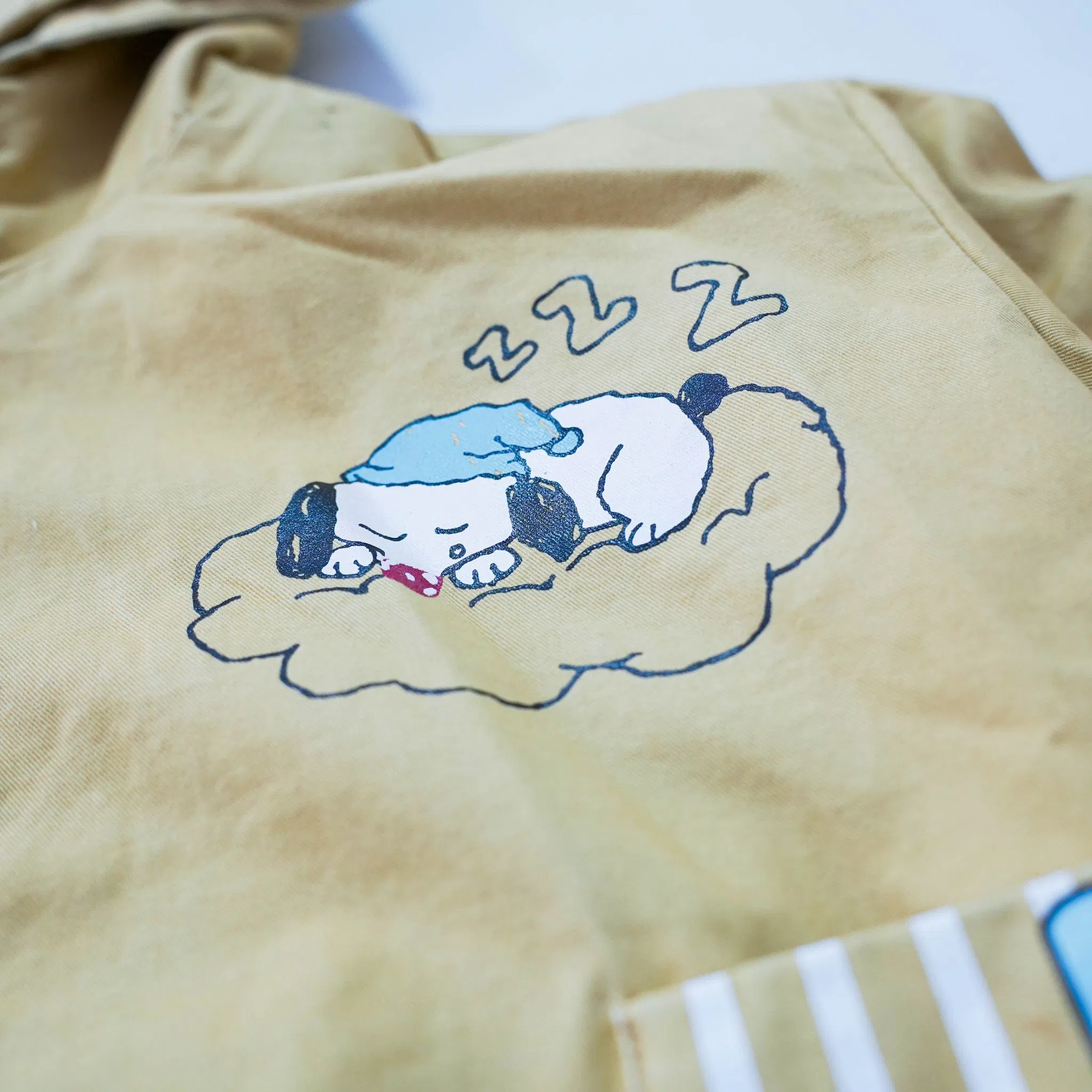 Abrigo con capucha y cremallera para niños, ropa exterior con patrón de dibujos animados