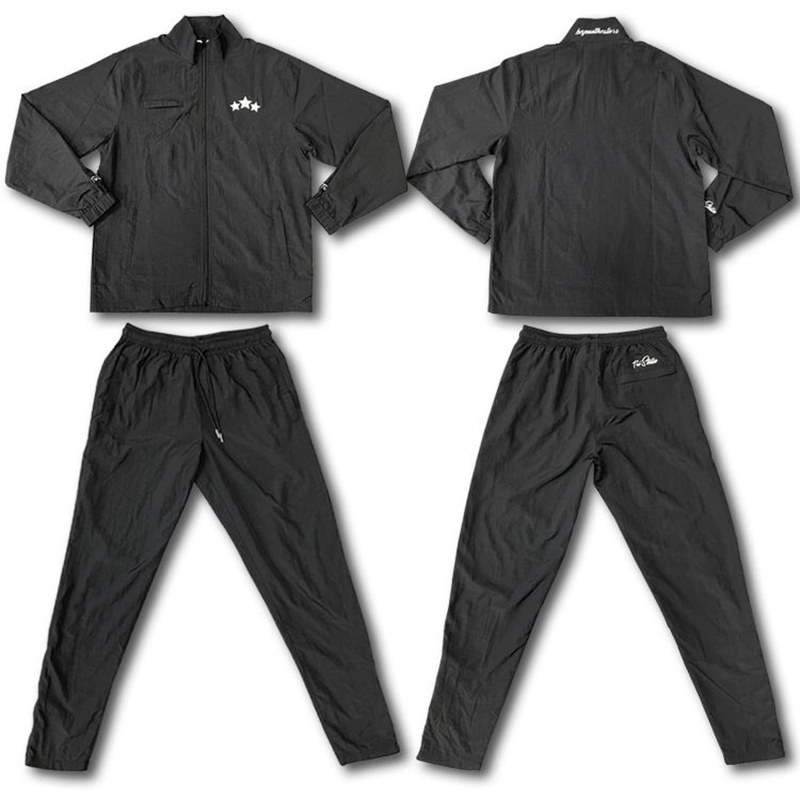 2026 Nueva llegada conjunto de jogging para hombres de secado rápido con camiseta y pantalones que absorben la humedad