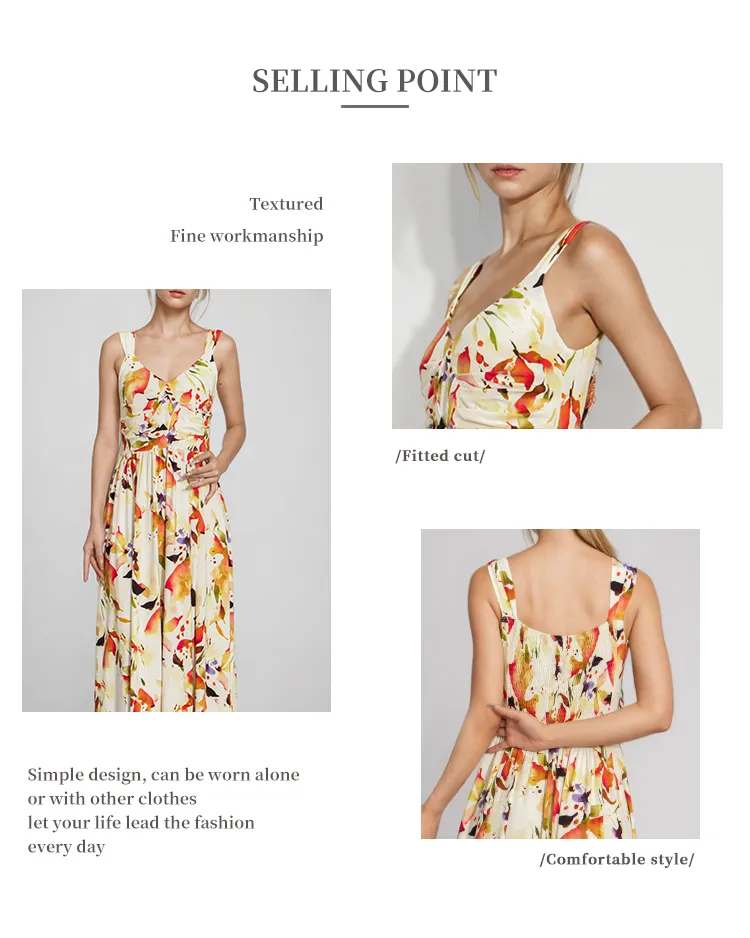 Vestidos para niñas vestidos florales casuales para mujeres