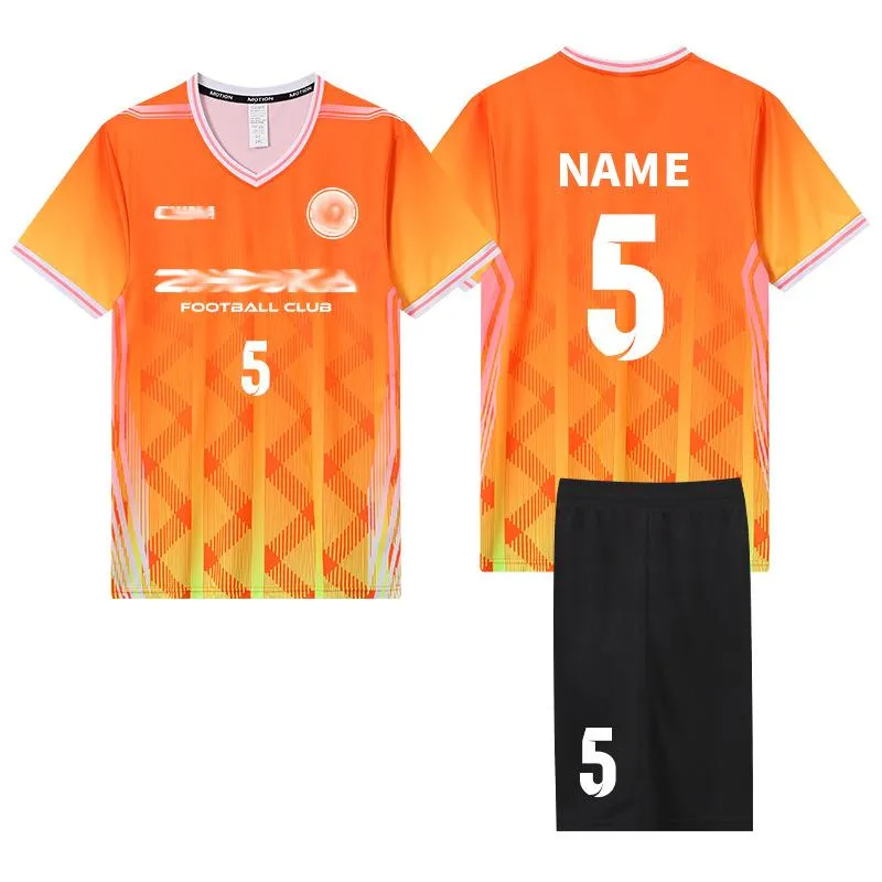 Conjunto de fútbol al por mayor para hombres, uniforme de entrenamiento para equipos, personalizado para adultos y niños, camiseta deportiva de secado rápido