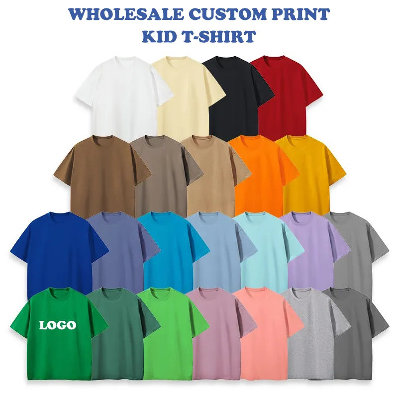 Detalles de camiseta de algodón para niños