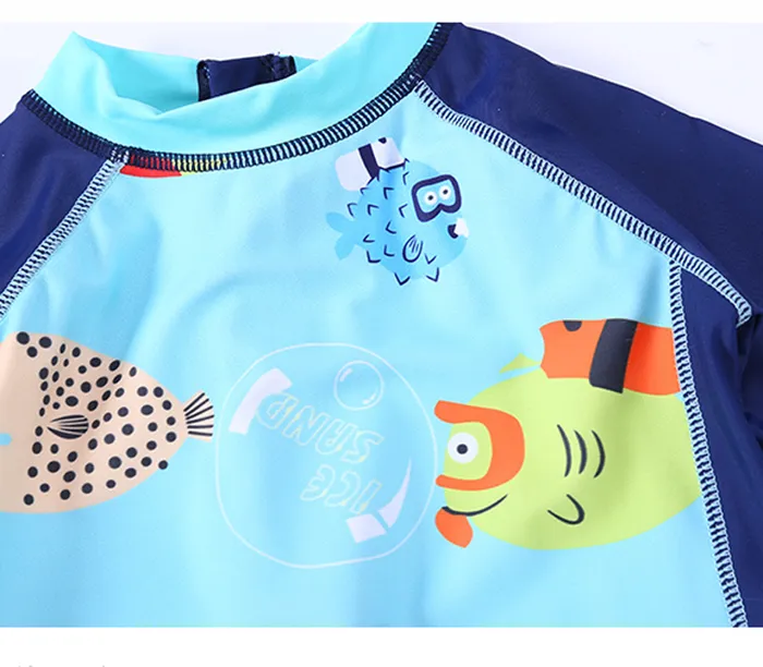 Detalle rashguard bebés