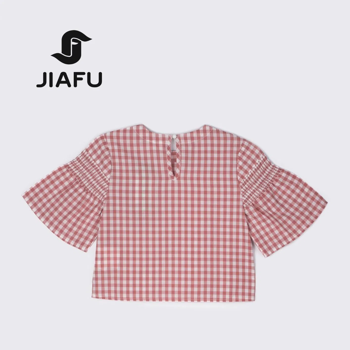 Diseño de moda fábrica de ropa infantil logotipo personalizado blusa casual para niñas