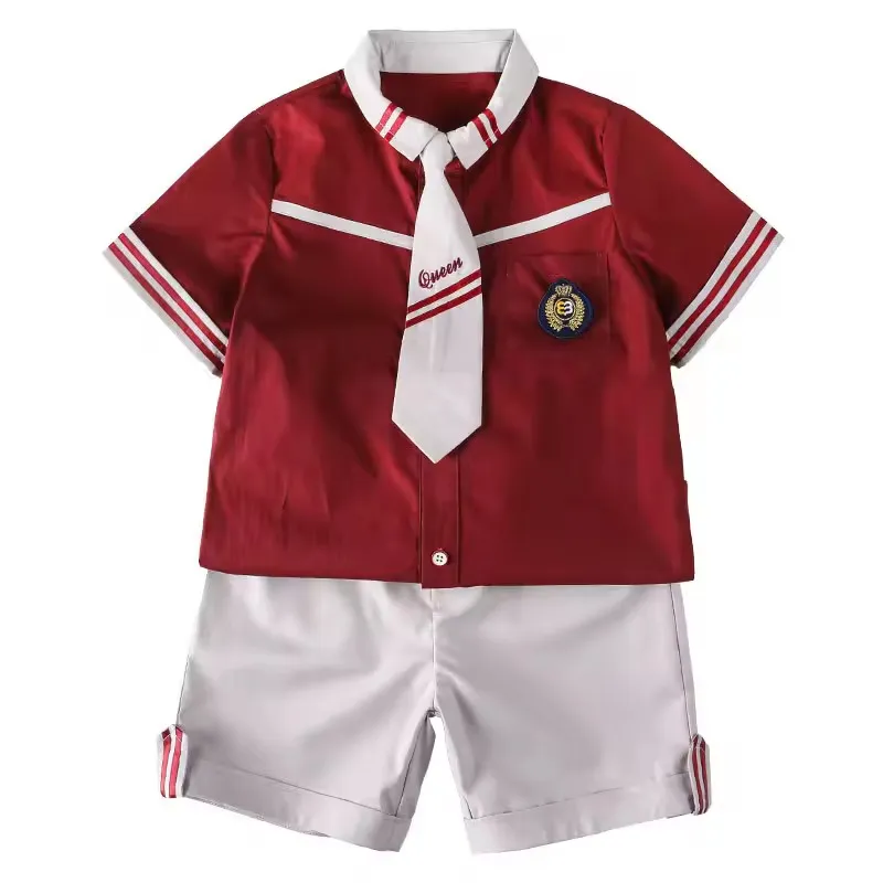 Conjuntos de calidad diseñados para niños y niñas, uniforme escolar