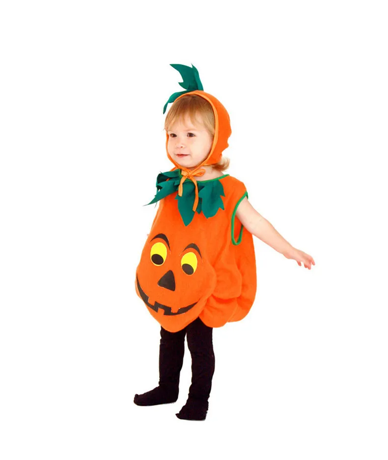 Ropa de Halloween para bebés, disfraz de calabaza, espectáculo de estilo, linda calabaza