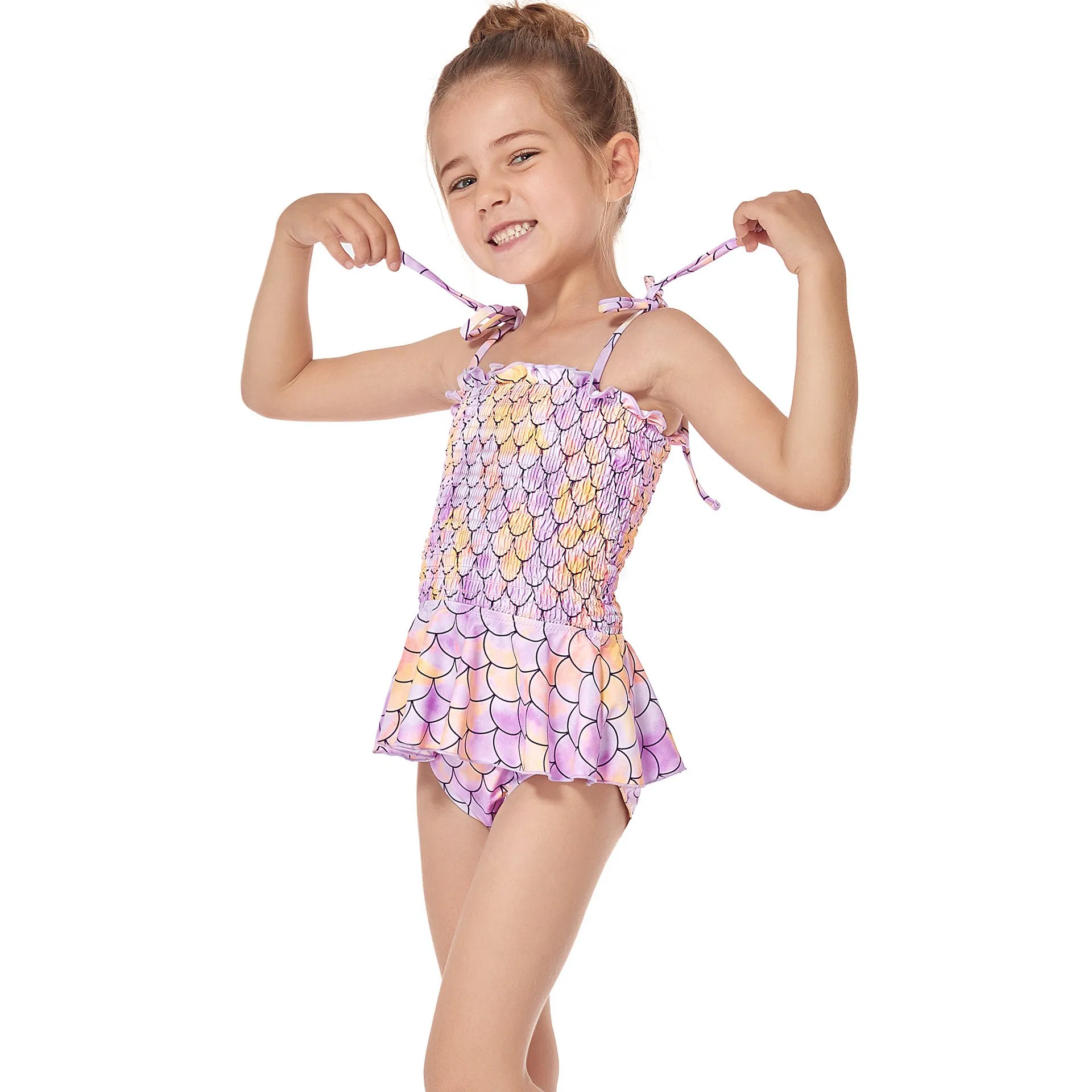 Ropa de baño al por mayor para bebés, traje de baño de verano para niñas, traje de baño para niños pequeños, ropa de baño para recién nacidos