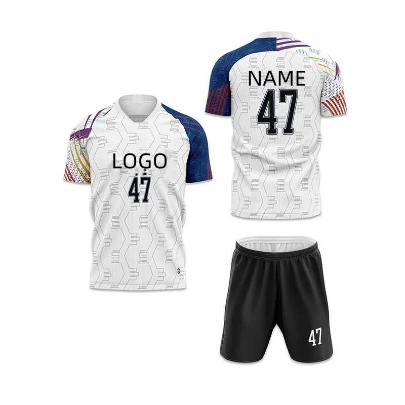 Kit deportivo de fútbol personalizado uniforme de equipo para partidos de fútbol