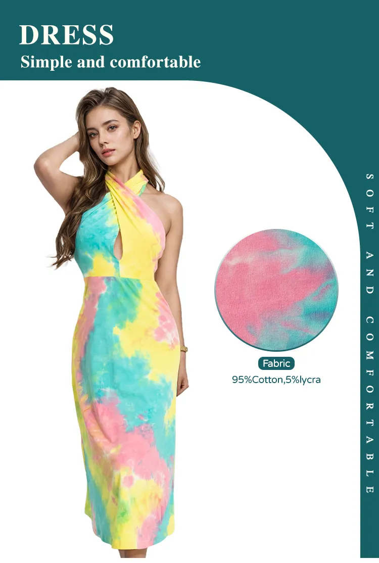 Vestido suave de alta elasticidad personalizado, vestido de primavera para niña