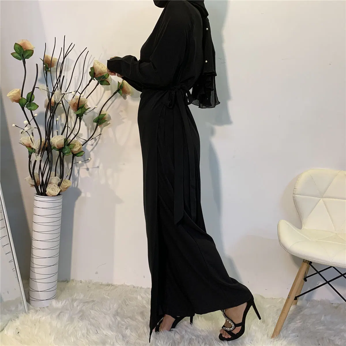 Precio de fábrica de abaya para mujeres en Dubái para Eid, baju kurung, jubah, vestido largo musulmán maxi, ropa islámica para mujeres, ropa para niñas, fiesta