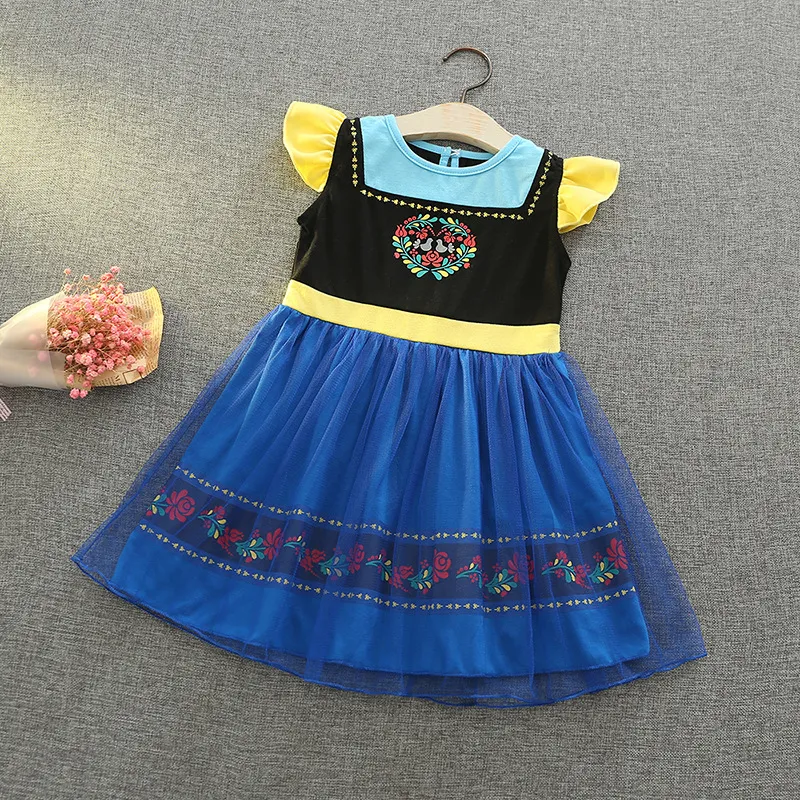 Vestido de Bautizo de Encaje para Niñas Princesa, Ropa Formal para Fiestas para Bebés y Niñas Pequeñas
