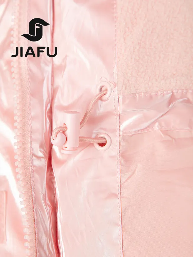 Ropa personalizada para niños, tela brillante con perlas, ropa de invierno, chaquetas de abrigo para niñas