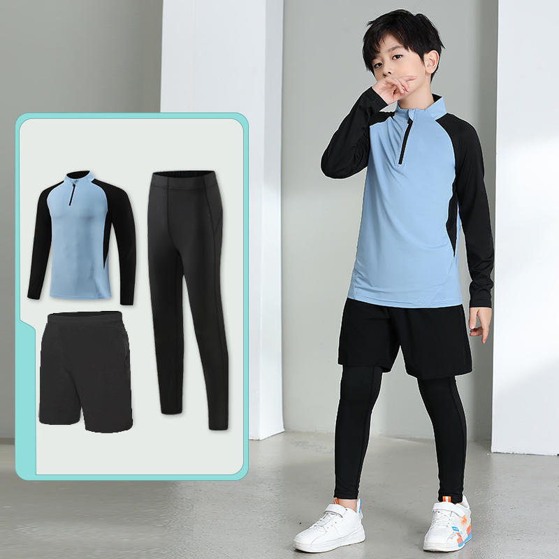 Emblema para chándal de forro polar para mujeres, yoga, chándales de poliéster para hombres, conjunto para niños, tela de compresión completa, ropa deportiva de gimnasio