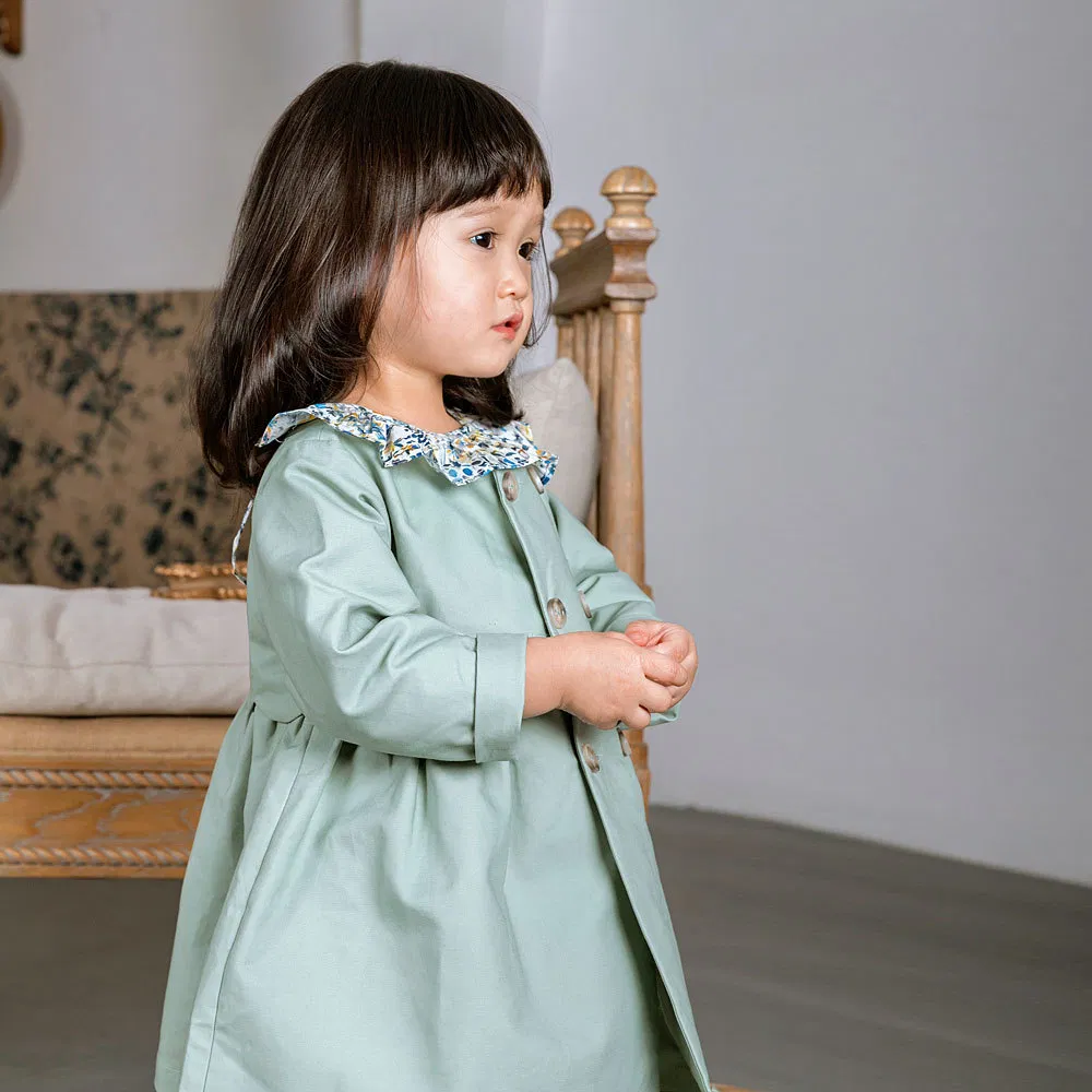 Chaqueta de niña para niños, nueva chaqueta de manga larga, ropa infantil casual de algodón, ropa de invierno al por mayor