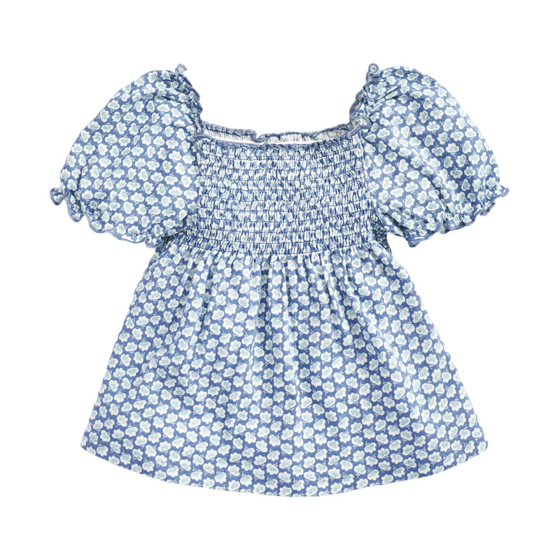 Diseño de vestido de alta calidad para niñas, ropa infantil con estampado colorido, vestido de fiesta elegante