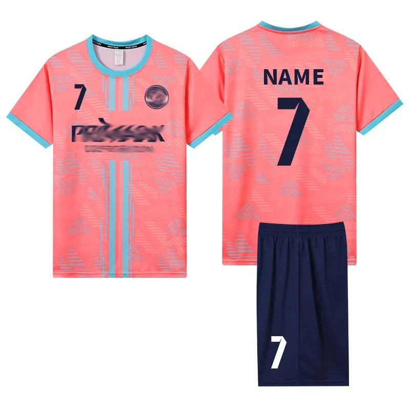 Conjunto de fútbol al por mayor para hombres, uniforme de entrenamiento para equipos, personalizado para adultos y niños, camiseta deportiva de secado rápido