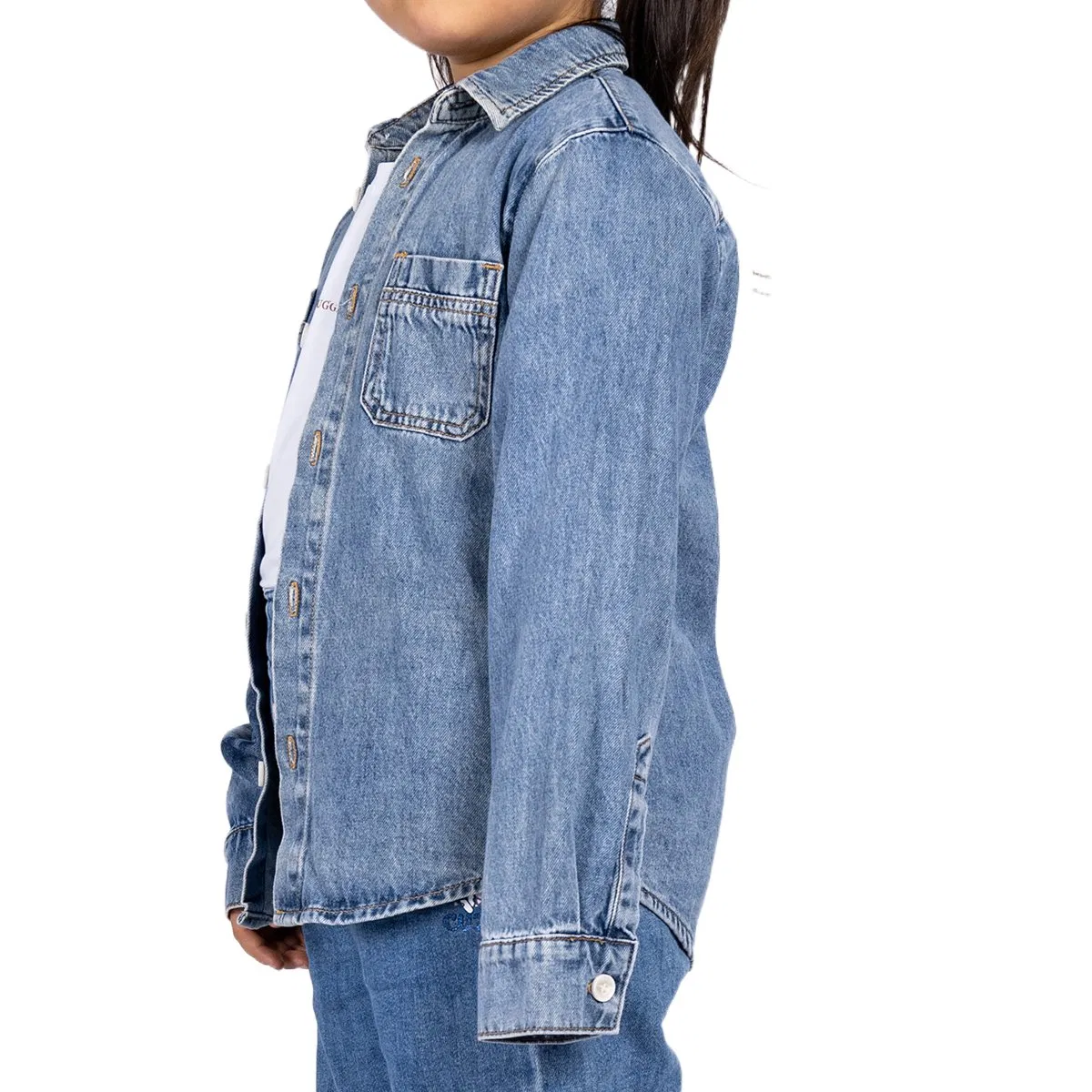 Ropa de abrigo especial para niños de calidad Azul Chaqueta denim