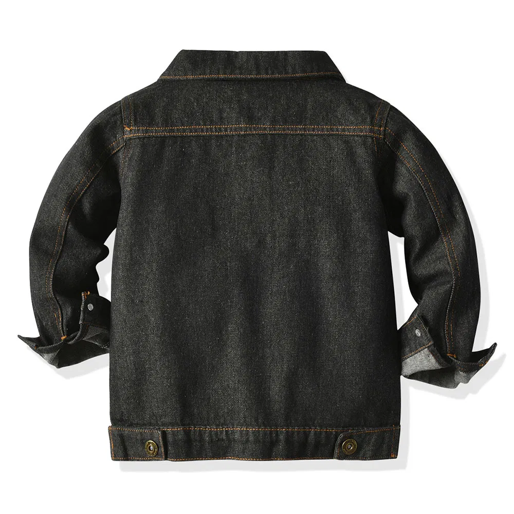 Chaqueta de mezclilla para niños Ropa para niños Chaquetas de mezclilla para niños Chaqueta de mezclilla Ropa de moda Ropa para niñas y niños Chaquetas de mezclilla Abrigo de mezclilla Ropa para niños Ropa de moda para niños