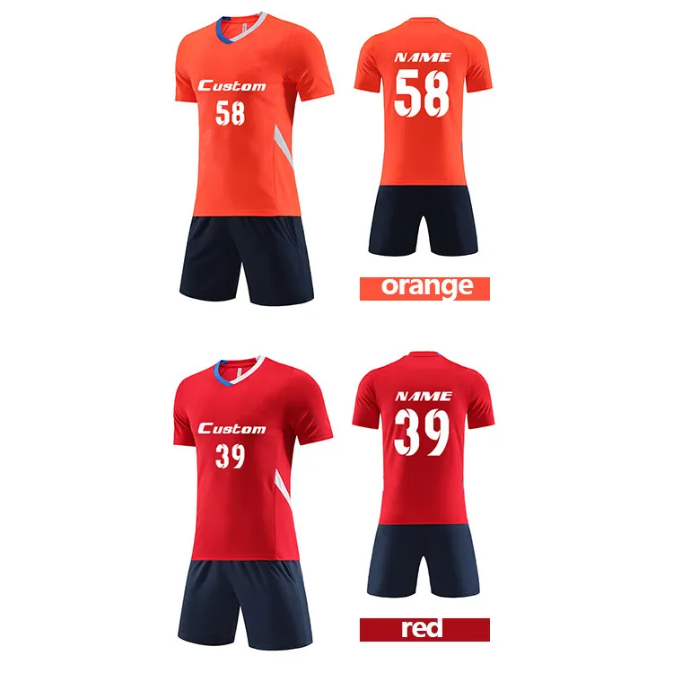 Ropa deportiva personalizada para fútbol, secado rápido, entrenamiento de partidos para niños y adultos