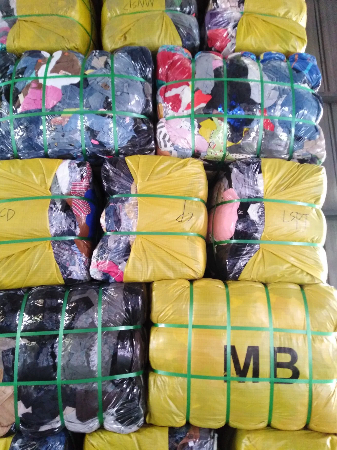 Bale de ropa de bebé usada de alta calidad al por mayor, ropa de verano para niños de segunda mano