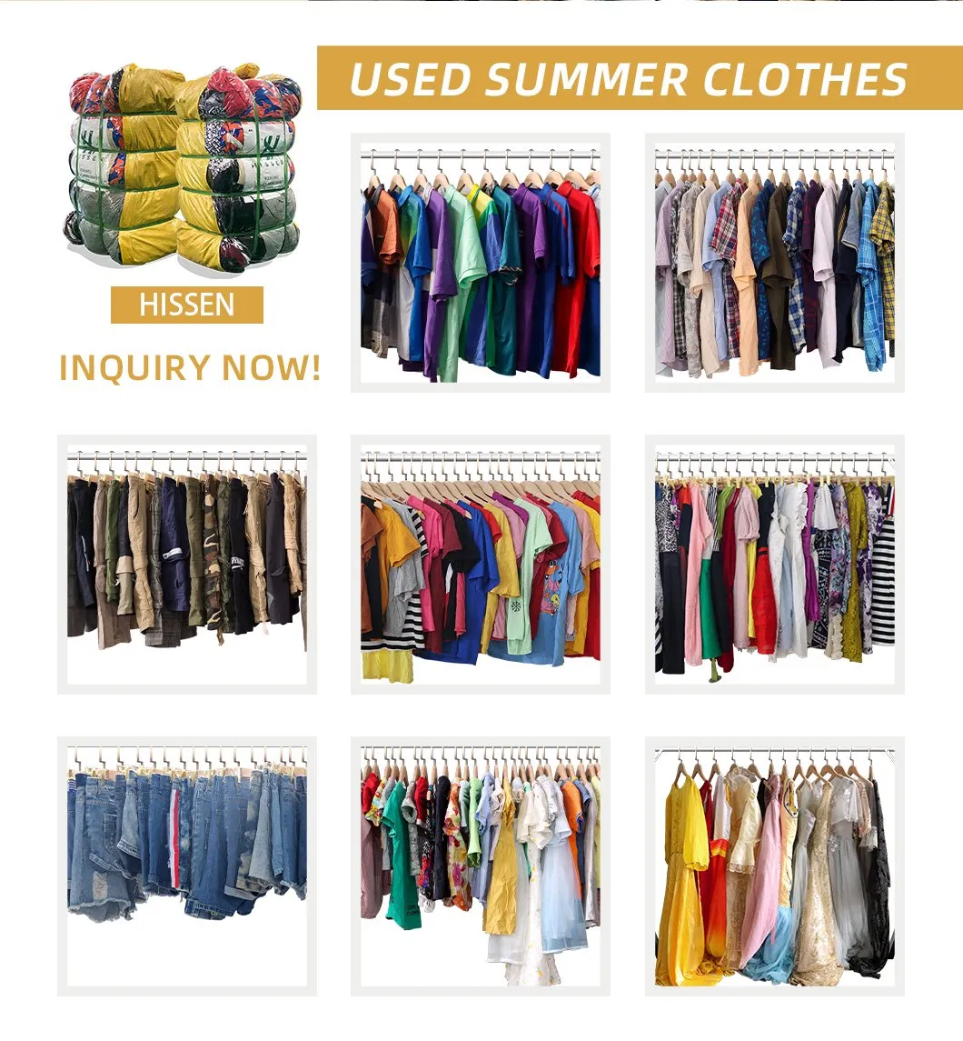 Catálogo de ropa usada de verano