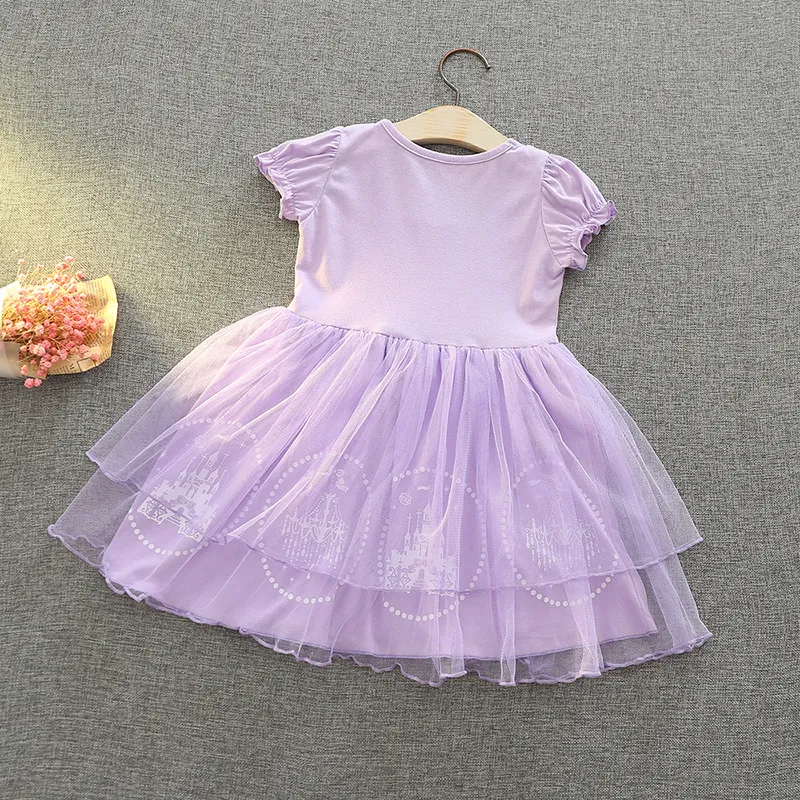 Vestido de Bautizo de Encaje para Niñas Princesa, Ropa Formal para Fiestas para Bebés y Niñas Pequeñas