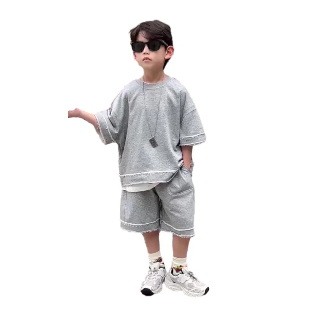 Camiseta casual para niños linda, ropa de juego de algodón transpirable, diseño para jugar al aire libre, ropa para bebés