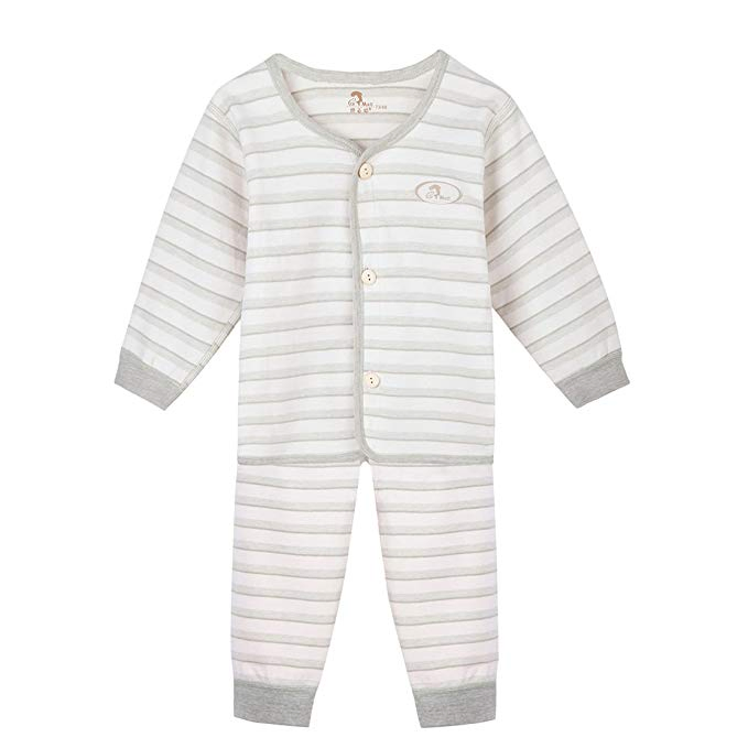 100% Ropa de bebé de algodón orgánico, prendas para infantes, body