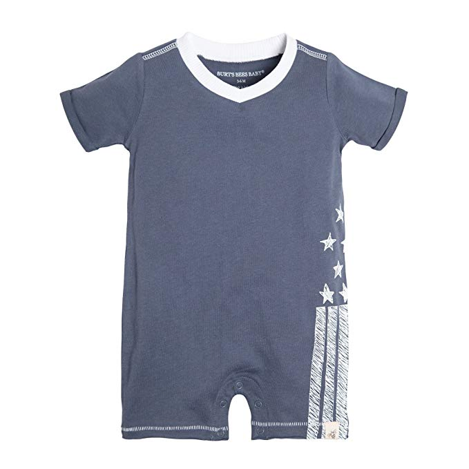 Mono para bebé, ropa infantil de manga corta, prenda de una sola pieza, 100% ropa orgánica de algodón para niños