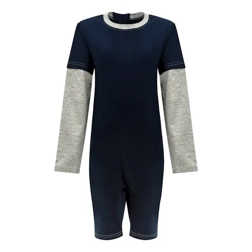 Ropa adaptativa para niños, mono con cierre posterior
