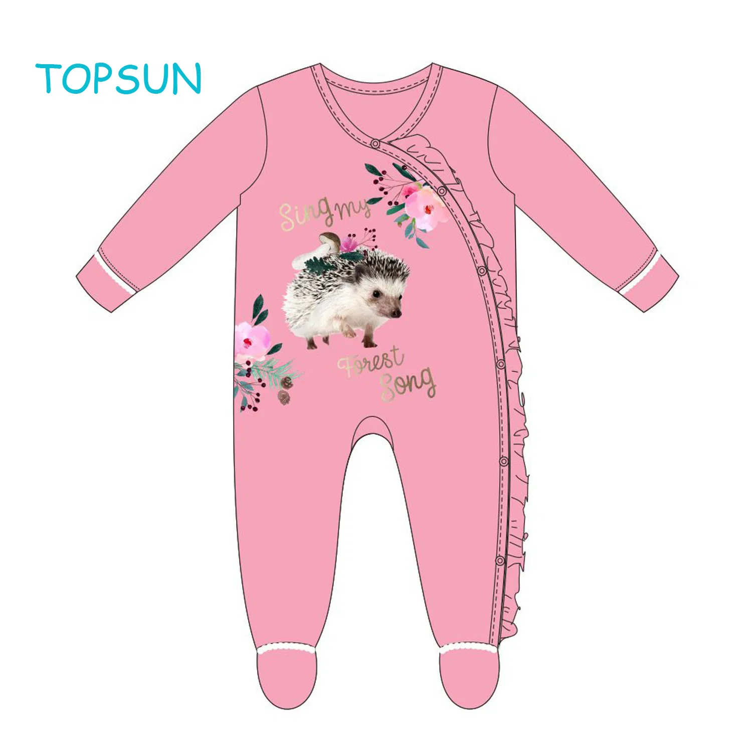 Ropa de bebé lista para usar de alta calidad y competitiva Price--$3.5, 3000 piezas en stock, bodysuit para niños