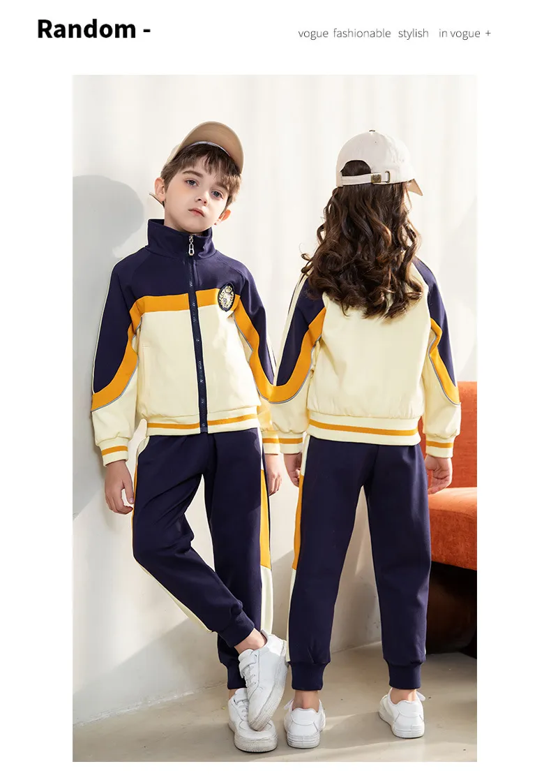 Detalle costura uniforme escolar personalizado