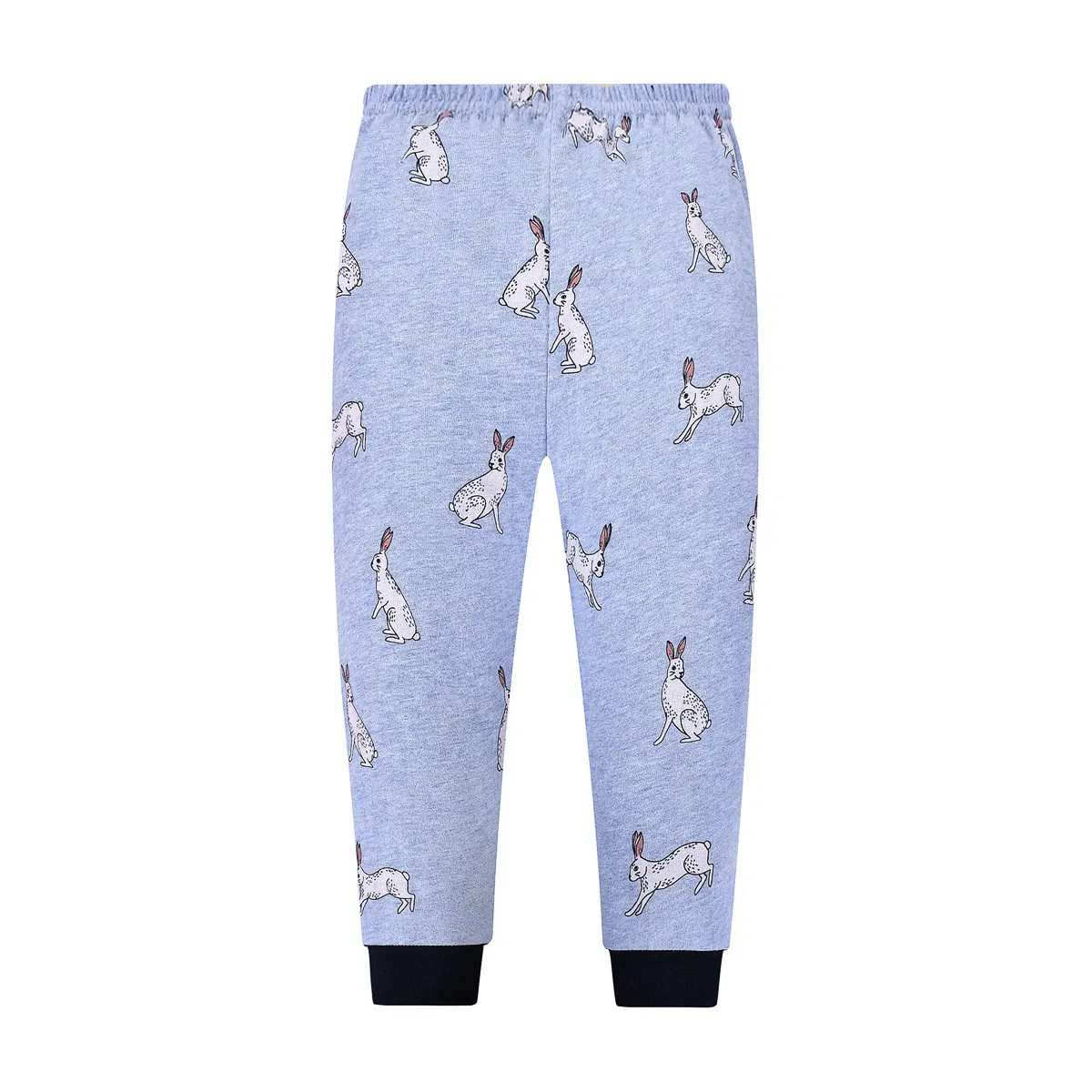 Conjunto de pijama para niños; pijamas de conejo de dibujos animados para niñas y niños, ropa de dormir para bebés, suave algodón para la noche
