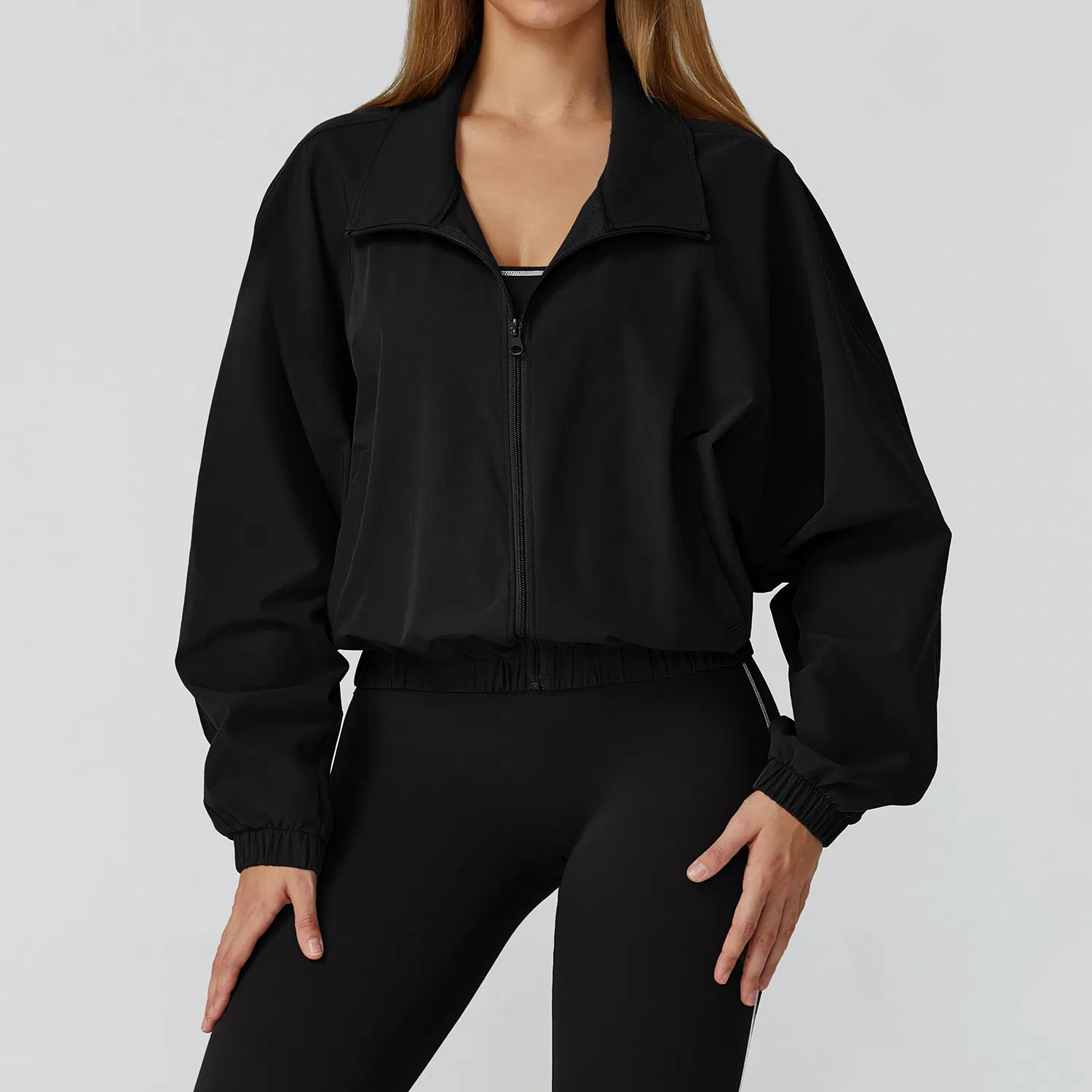 2026 Conjunto de chándal de mujer de moda con sudadera oversized y joggers cargo, ropa de chándal de moda