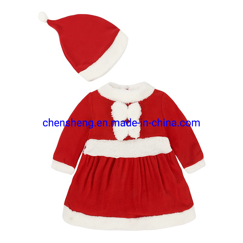 Conjunto de ropa de Santa Claus para niños, bebés, niños y niñas, ropa navideña para fiestas para niños