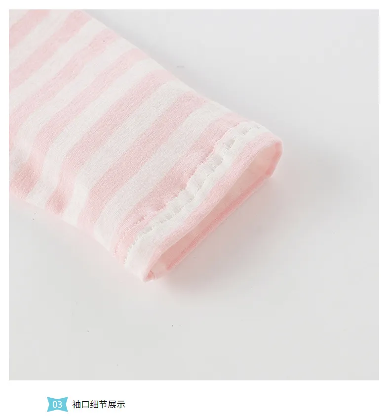 Nueva Ropa para Niños OEM/ODM Camiseta de Algodón para Niña de Cuello Redondo Color Rosa con Estampado de Dibujos Animados