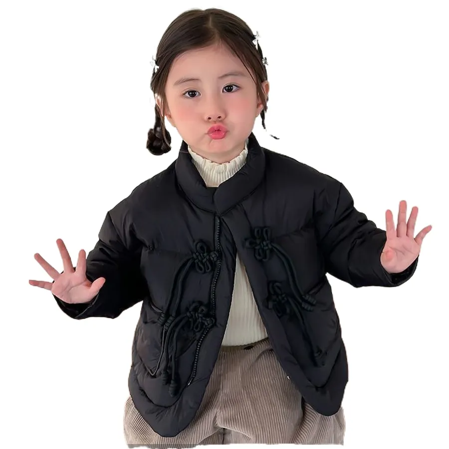 Moda de ropa infantil de abrigo