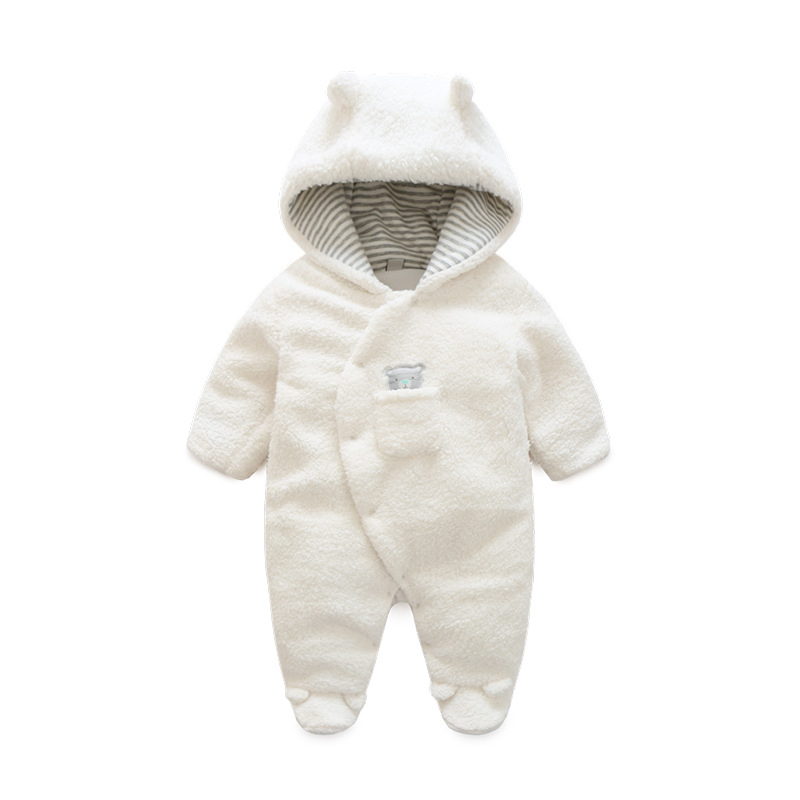 Mono de lana de cordero para bebés, mono de invierno para bebés, mono para recién nacidos, prenda para recién nacidos, ropa para bebés, mono infantil, ropa bonita para bebés, ropa para niños, ropa para niños pequeños