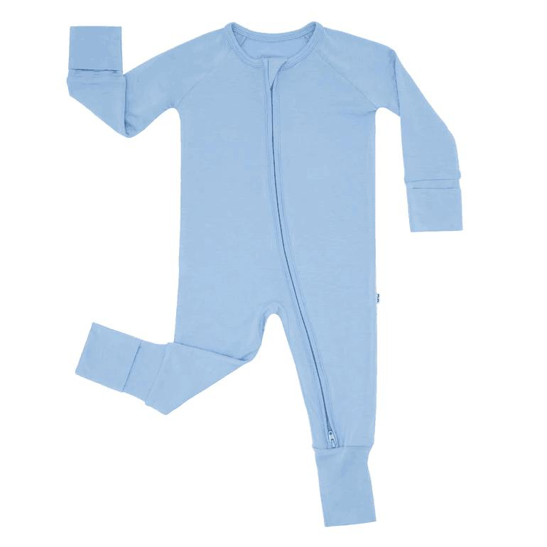 Fábrica de Etiqueta Privada Hecha a Medida Mono con Cremallera Juguetón 95% Ropa Infantil de Viscosa de Bambú