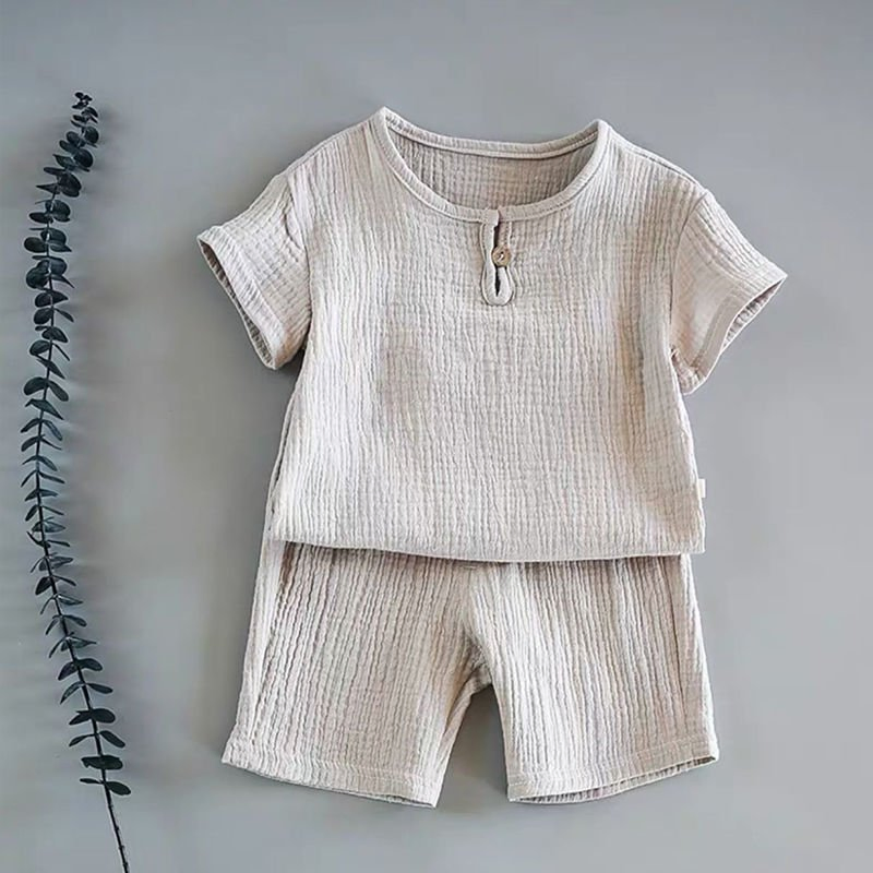 Conjuntos de ropa de verano para niños, chándales para bebés, ropa para niñas y niños