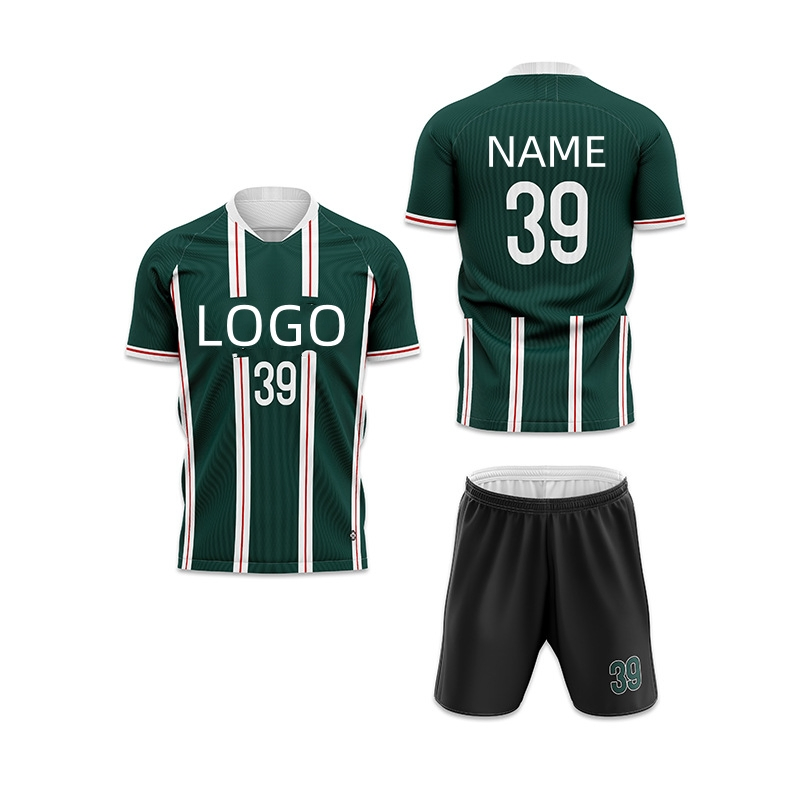 Kit deportivo de fútbol personalizado uniforme de equipo para partidos de fútbol