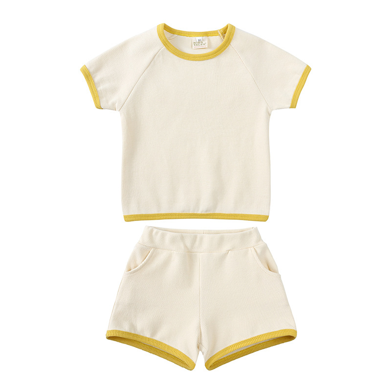 Conjunto de Ropa de Verano para Niños Conjunto de Ropa para Bebés Niños y Niñas Ropa Infantil al por mayor
