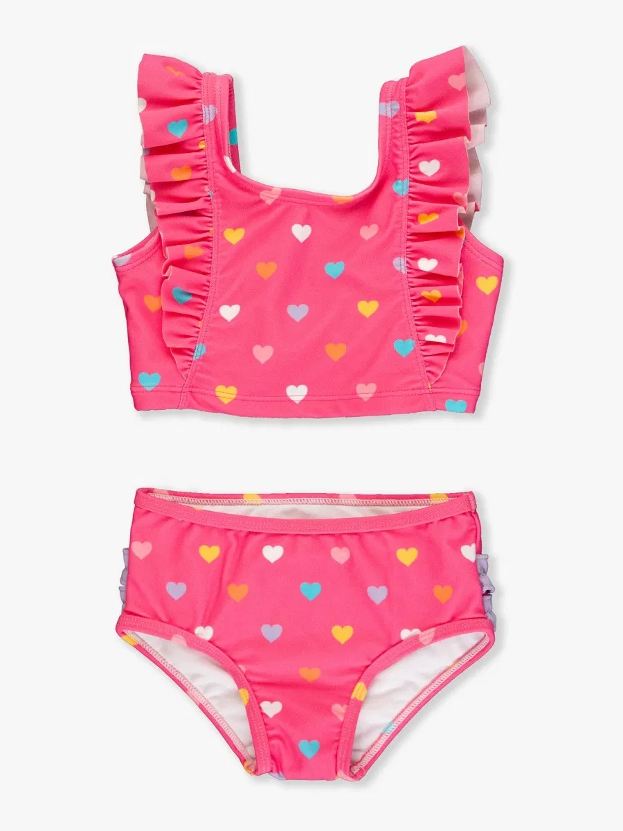 Traje de baño reciclado personalizado para niñas, bañador para niños, ropa de piscina para bebés, ropa de playa para infantes con Upf50+