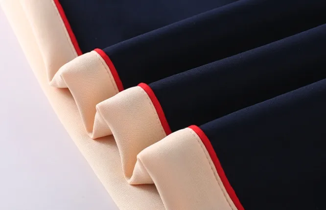 Muestrario de telas de uniformes